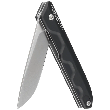 Extrema Ratio Ferrum E Knife Black Aluminum, Satin N690 (04.1000.0366/SAT/BLK)