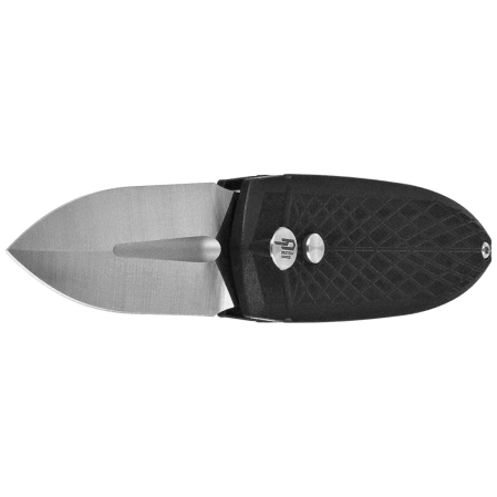 Bestech QUQU Knife Black G10, Satin 14C28N by Gogo (BG57A-1)