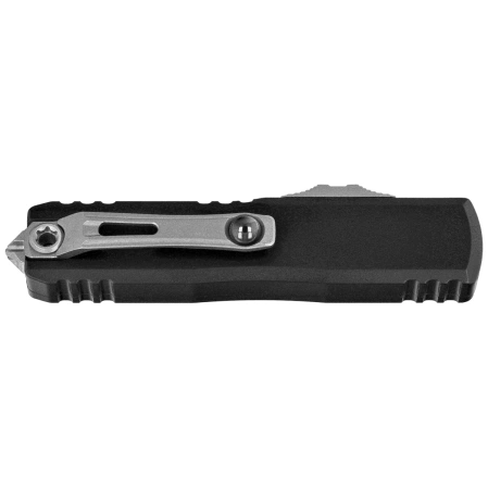 Microtech UTX-85 Gen IV D/E OTF Knife Black Aluminum, Stonewashed M390MK by Tony Marfione (12324-10)