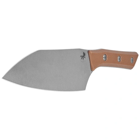 Microtech 6'' Santoku Knife Coyote Tan G10, Stonewashed M390MK (3200-10CE)