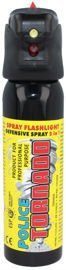 ESP Police Tornado Pepper Spray Flashlight 15% OC, 100 ml, Jet (SFL-01-100)