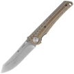 Nóż składany Tecnocut TCN6530K2-SSW - Brown G10, Stonewashed 440