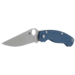Spyderco Military 2 Knife Cobalt Blue G10, Satin CPM SPY27 by Sal, Eric Glesser (C36GPCBL2)