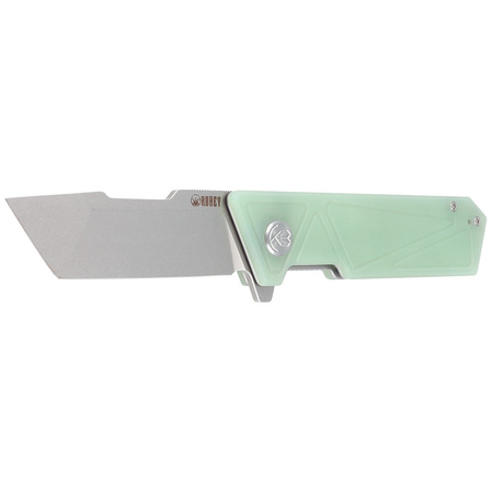 Nóż składany Kubey Avenger Outdoor KU104E Jade G10, Bead Blasted D2
