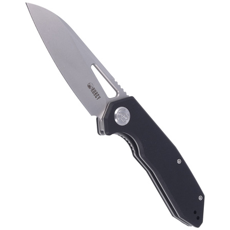 Nóż składany Kubey Knife New Vagrant Black G10, Sandblast AUS-10 (KU291A)