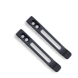 Civivi Deep Carry Pocket Clip Black Stainless Steel, 2 pcs Set (CA-05C)