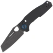 Nóż składany FoxEdge Crew Black G10, Black Stonewashed 9Cr14Mov (FE-040 G10B)