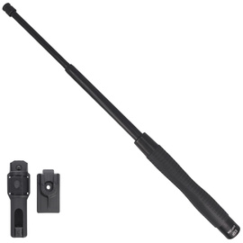 ESP Hardened Easy Lock 18'' Expandable Baton, Black Ergonomic (ExBT-18HE-BK BHT-54)
