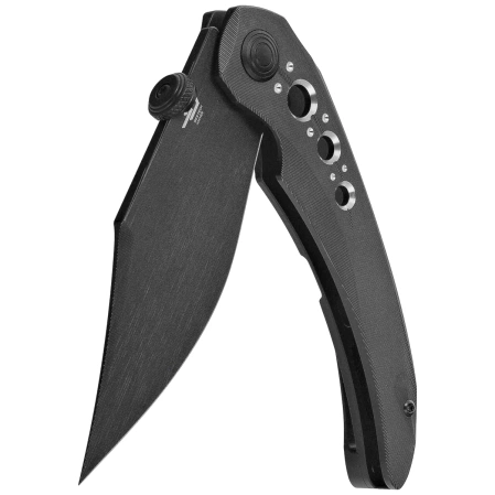 Bestech Razon Knife Black Titanium, Black PVD MagnaCut by Kombou (BT2406B)