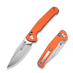 Sencut Glenspar Knife Orange G10, Satin 9Cr18MoV (S25046-1)