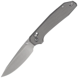 Civivi Elite Tessera Diamond Patterned Gray Aluminium, Satin CPM S35VN (C26029-1)