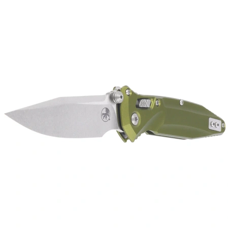 Nóż składany Microtech Socom Delta Ram-Lok S/E-M OD Green Aluminium, Stonewashed M390MK (159RL-10OD)