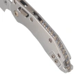 Microtech M-Stitch Ram-Lok S/E Marfione Select Knife Slab Side Titanium, Flamed HW, Stonewashed M390MK by Borka Blades and Tony Marfione (169MRL-10MS4)