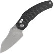 Kizer Mini Bulldog Knife Carbon Fiber, Stonewashed S45VN by O.SHO (Ki3672SA3)