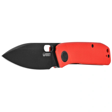 Nóż składany Kubey Hyde Red G10, Blackwashed 14C28N by Colin Maisonpierre (KU2104F)
