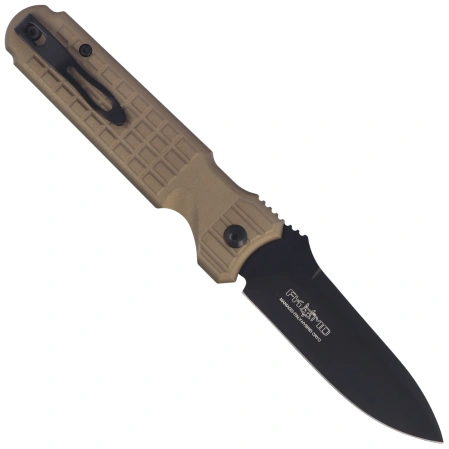 Fox Predator II 2F Full Auto Knife Bronze Aluminium, Black Idroglider Hybrid Cryo (FX-448 AL BR)