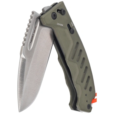 Extrema Ratio RAO C Outdoor Knife Ceracote Green Aluminum, Satin N690 (04.1000.0176/SAT)