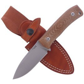 LionSteel Natural Canvas / Fixed Satin Blade (M4 CVN)