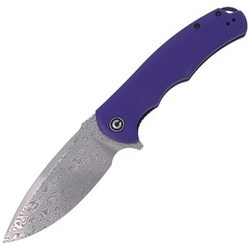 Nóż składany Civivi Praxis Purple G10, Damascus (C803DS-2)