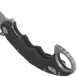 Kubey Mini Wrath Knife Black G10, Beadblasted 14C28N by MUZI Design (KU262A)
