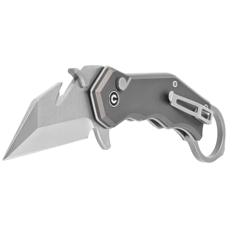 Nóż składany karambit Civivi Amaroq Gray Aluminium, Satin Nitro-V by Tony Sentmanat (C24018-1)