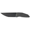 WE Knife Cybernetic LE No 202/205 Black Etching Pattern Titanium, Black Stonewashed CPM 20CV (WE22033-4)