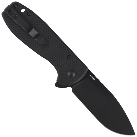 Kizer Amicus Knife Black G10, Black 9Cr18MoV by Azo (L3002A1)