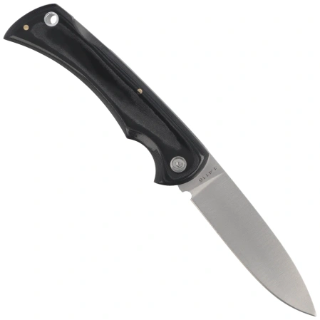 Nóż składany Muela BX-9M Black Micarta, Satin MoVa 1.4116