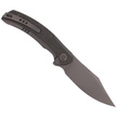 WE Knife Snick Gray Titanium / Dark Green Micarta, Gray Stonewashed CPM-20CV (WE19022F-5)