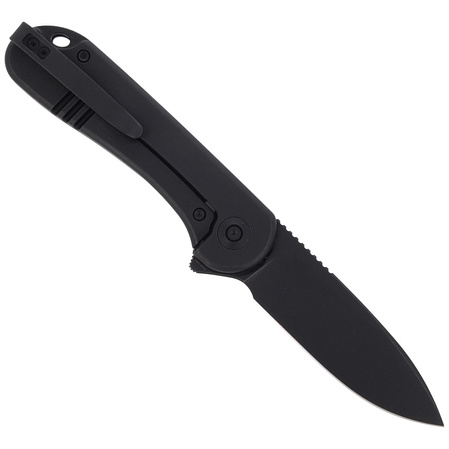 Nóż składany WE Knife Elementum Black Titanium, Black Stonewashed CPM 20CV (WE18062X-3)