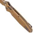 Microtech Socom Ram-Lok S/P-M Knife Cerakote RAL-8000 Frag Aluminum, Cerakote RAL-8000 M390MK by Tony Marfione (160RL-1FRCRA-Z23)