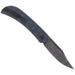 CIVIVI Knife Appalachian Drifter Blue G10/Rose Carbon Fiber, Black Damascus (C2015DS-2)