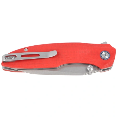 Remette RT-Cool Whale Knife Orange G10, Ceramic Sandblasted 14C28N (RTCL-GN3)