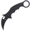 FOX Fixed Blade G10 Black, Black Idroglider (FX-598)