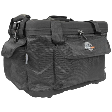 Pojemnik termiczny z termometrem Thermobag Picnic Bag With Pockets Black