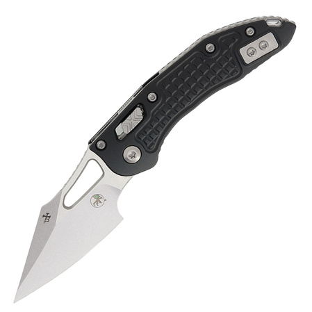 Nóż składany Microtech M-Stitch Ram-Lok S/E Black Frag Aluminium, Stonewashed M390MK by Borka Blades and Tony Marfione (169MRL-10FR)