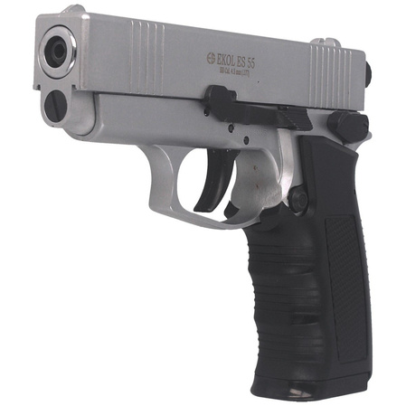 Zestaw pistolet wiatrówka Voltran Ekol ES 55 White 4.5 mm, 1400 BBs, 10 kapsuł, tarcze