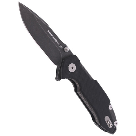 Viper Storm Black G10, Dark Stonewashed M390 by Rick Hinderer Knife (V5954DGB)