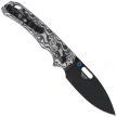 Kizer Outposter Knife Vortex Micarta, Black PVD Nitro-V (V3802BDA2)