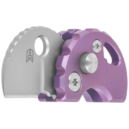Nóż składany Bestechman Turtle Purple Titanium, Bead Blasted 14C28N (BM20B)