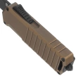 Nóż automatyczny OTF Tekto A2 Badger Mini T/E Desert Aluminium, Black D2