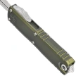 Nóż automatyczny OTF Microtech UTX-85 Gen IV D/E OD Green Aluminium, Stonewashed M390MK by Tony Marfione (12324-10OD)