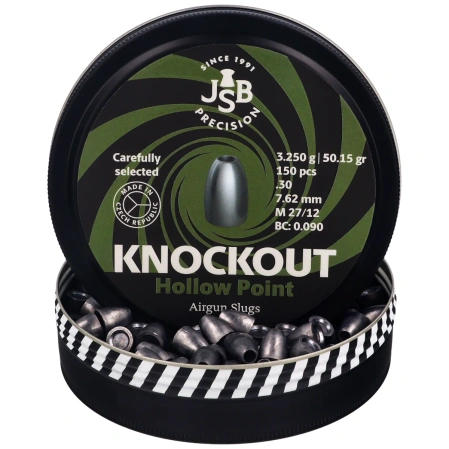 JSB Slug KnockOut .30 / 7.62 mm, 3.25 g, 150 pcs (546130-150)