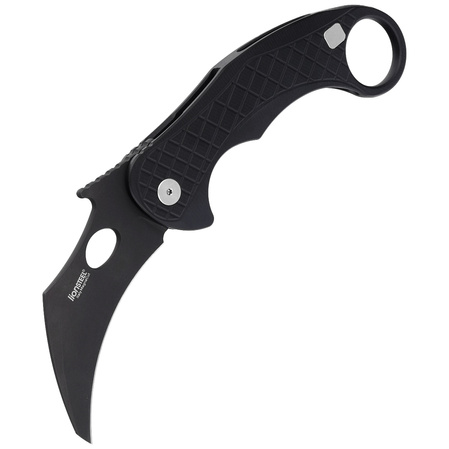 Nóż składany LionSteel L.E.One Karambit Black Aluminium, Chemical Black MagnaCut by Emerson Design (LE1 A BB)