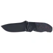 Nóż składany KB Kubey Velvet Snake Black DLC Titanium / Damtanium Camo Carbon, Black DLC M390 by Bastard Knives (KB266D)