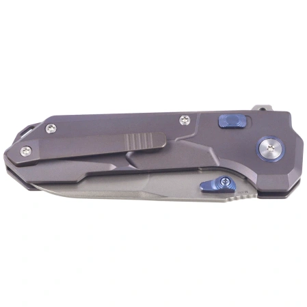 Nóż składany Remette Cosmic Blue Titanium, Pearlescent M390 (RTCO-TB)