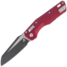 Nóż składany Microtech MSI Ram-Lok Mini S/E Fluted Merlot Aluminium, Black M390MK by Tony Marfione (210M-1FLMR)