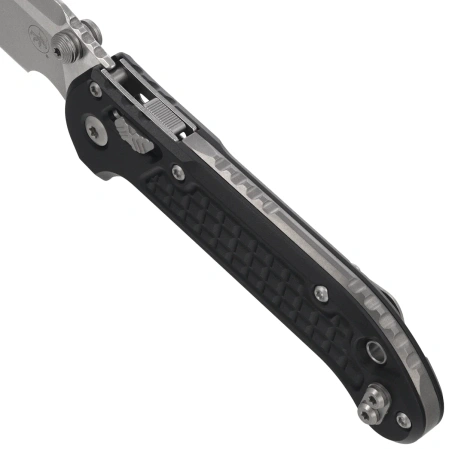 Microtech LUDT Ram-Lok S/E Knife Black Frag Aluminium, Stonewashed M390MK by Tony Marfione (1135RL-10FR)