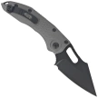Microtech Stitch-A S/E Natural Clear Aluminum, Black M390MK Automatic Knife by Borka Blades and Tony Marfione (169-1NC)