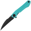 Bestech Ivy Light Blue G10 Knife, Black Stonewashed 14C28N by Ostap Hel (BG59F)